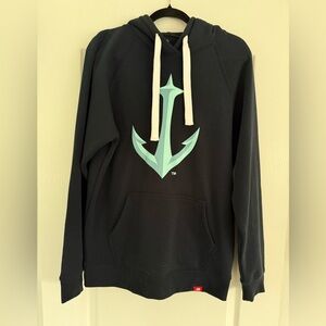 Seattle Kraken Anchor Hoodie Size L